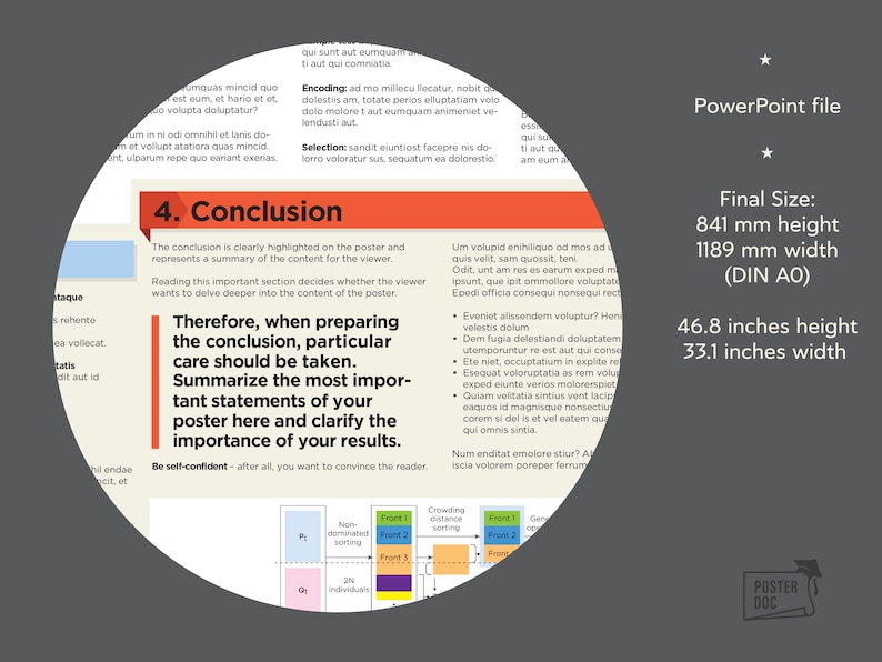 Poster Conclusion Examples Scientific Poster Powerpoint Template - Academic Poster - Scientific ...