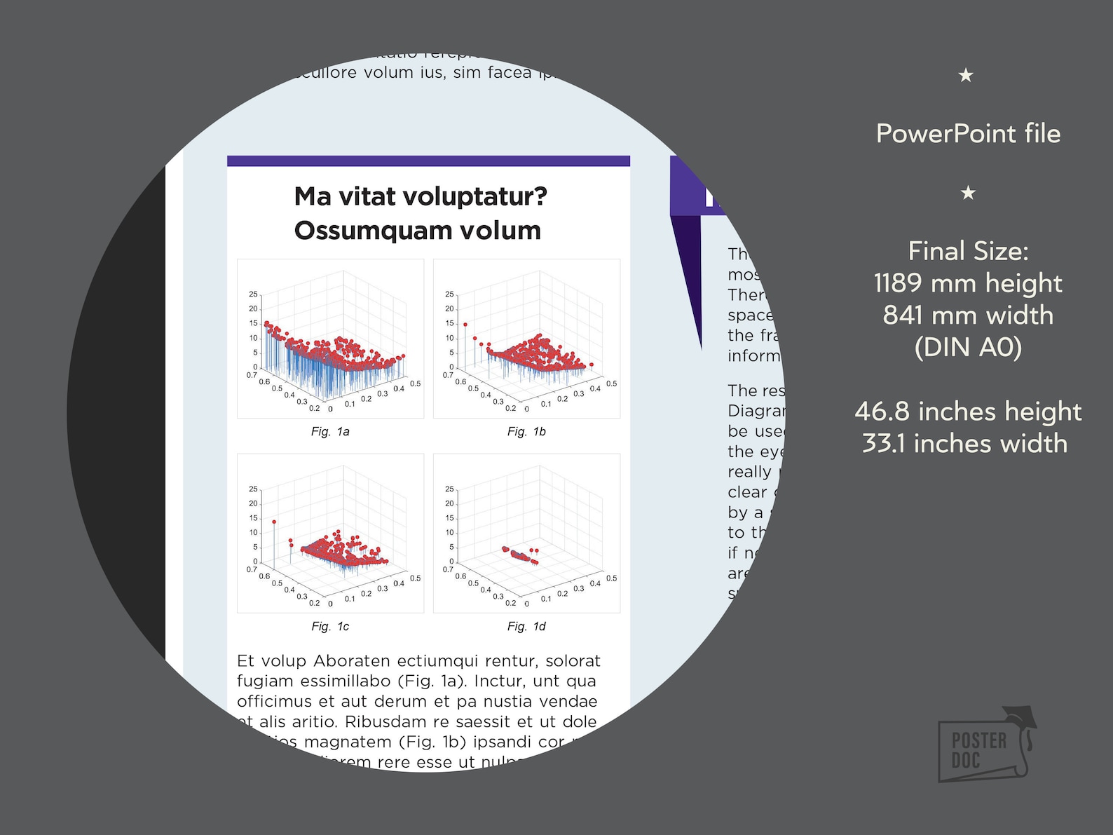 Research Poster Powerpoint Template - Academic Poster - Scientific ...