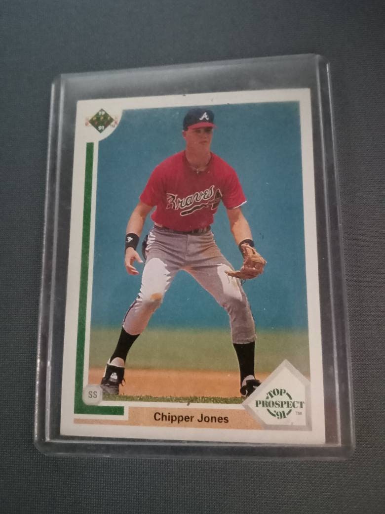 Chipper Jones 1991 Upper Deck Top Prospects Rookie Flawless - Etsy
