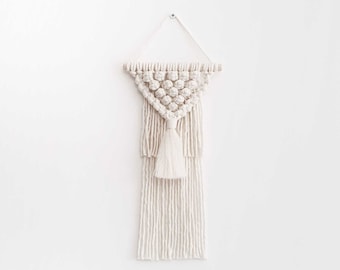 Small macrame wall hanging | Boho nursery decoration | Home decor XS UK