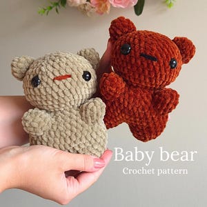 Baby Bear PDF Crochet Pattern