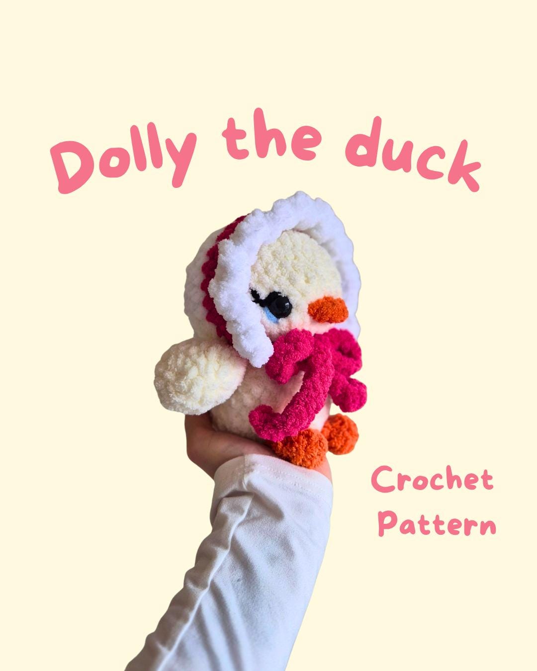 Dolly the Duck - Crochet Pattern - PDF - Etsy