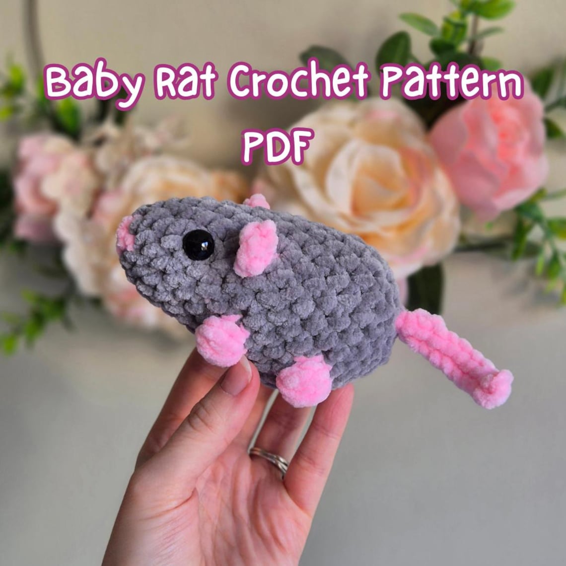 Baby Rat Crochet Pattern PDF / Quick and Easy Pattern - Etsy