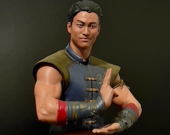 Kung Lao Figure - Handmade 3d-printed Mortal Kombat Collectible