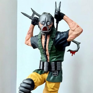 Hand-Painted Kabal Figure: Mortal Kombat Collectible Decor (25 cm)