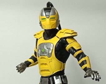 cyrax mortal kombat smoke figure