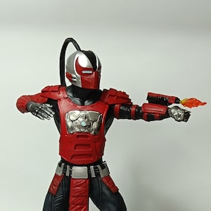 Hand-Painted 3D Printed Sektor Figure - 25 cm Mortal Kombat Collectible, Unique Handmade Decor