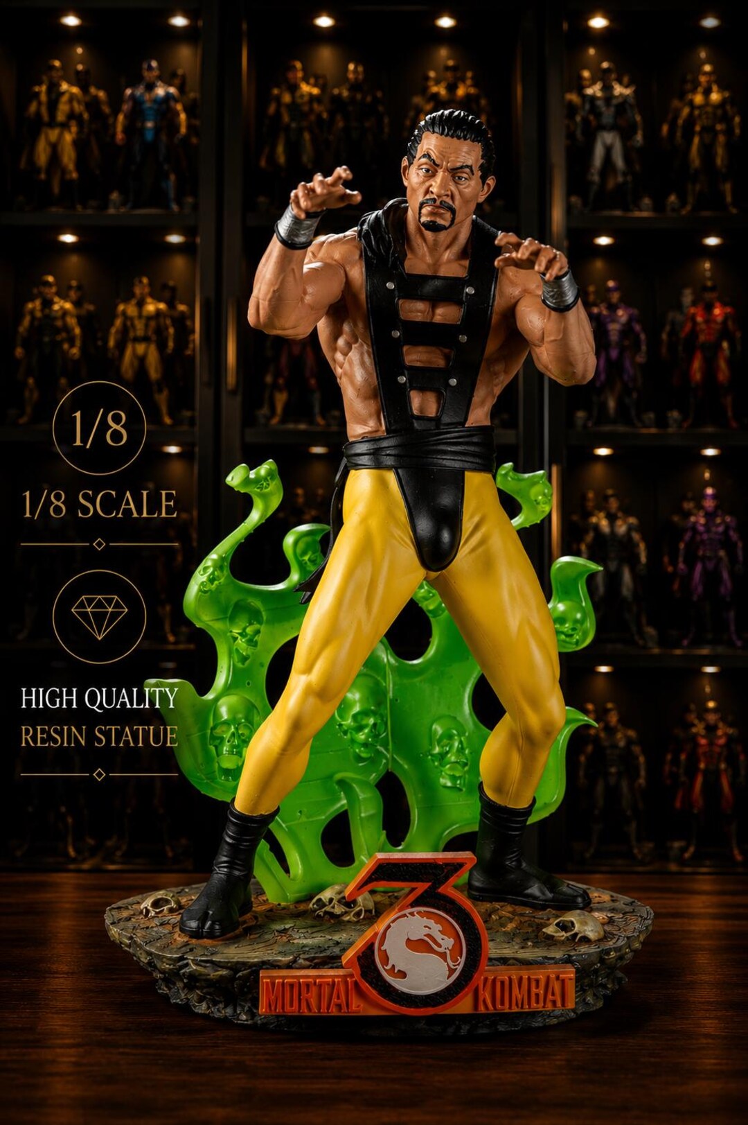 モータルコンバット 1 コレクターズエディション 特典フィギュアのみ シャン・ツン コレクタブルフィギュア - モータルコンバット
