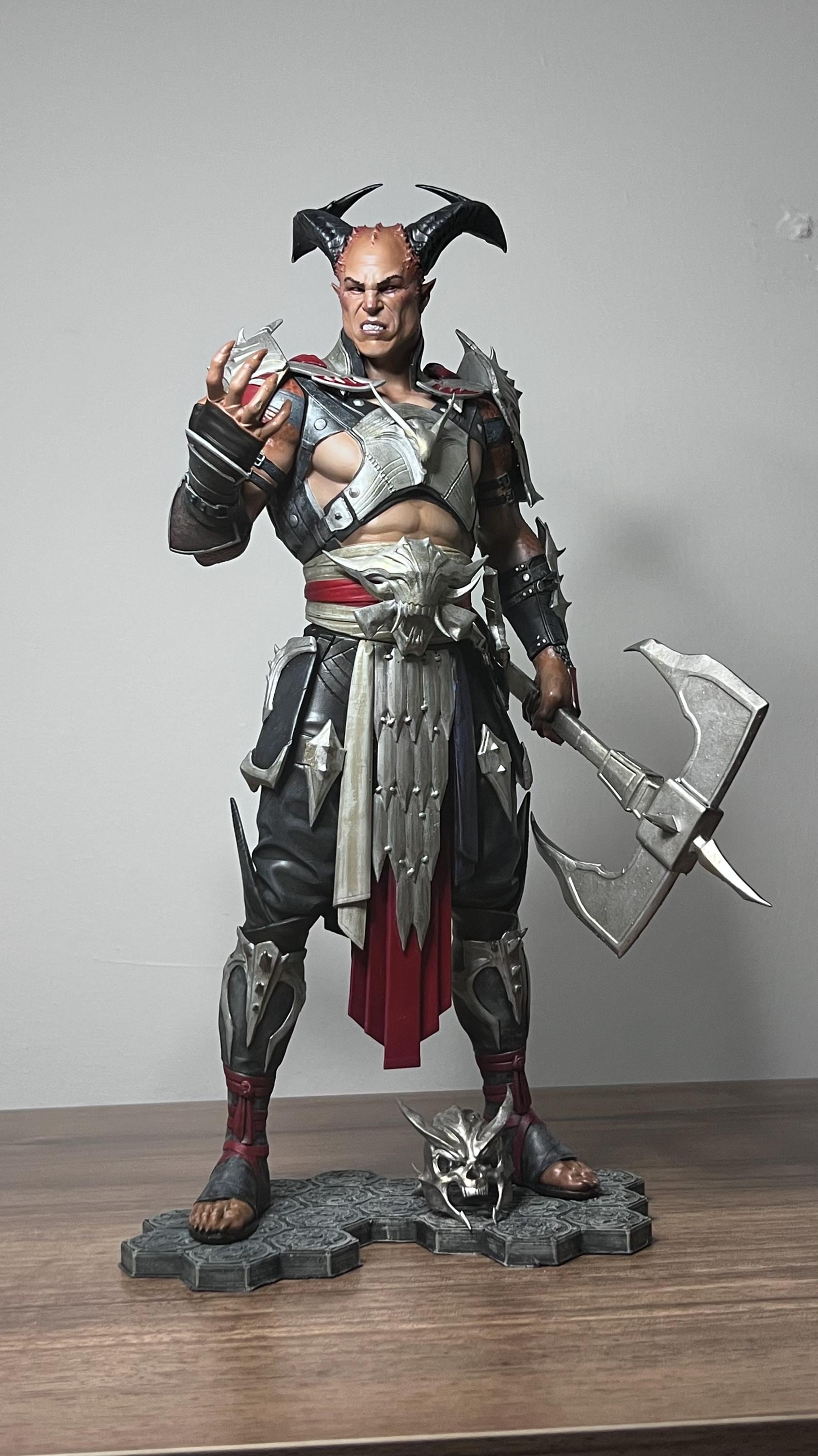 Handmade 30 Cm General Shao Figure – 3D Printed & Hand-painted