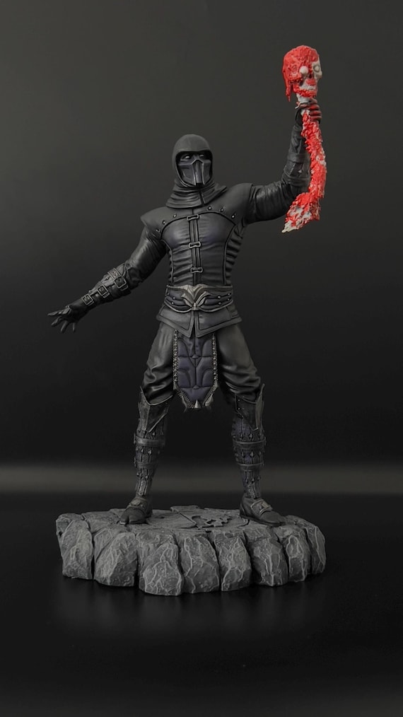 ハンドメイド 25 cm Noob Saibot モータルコンバット フィギュア – 3D