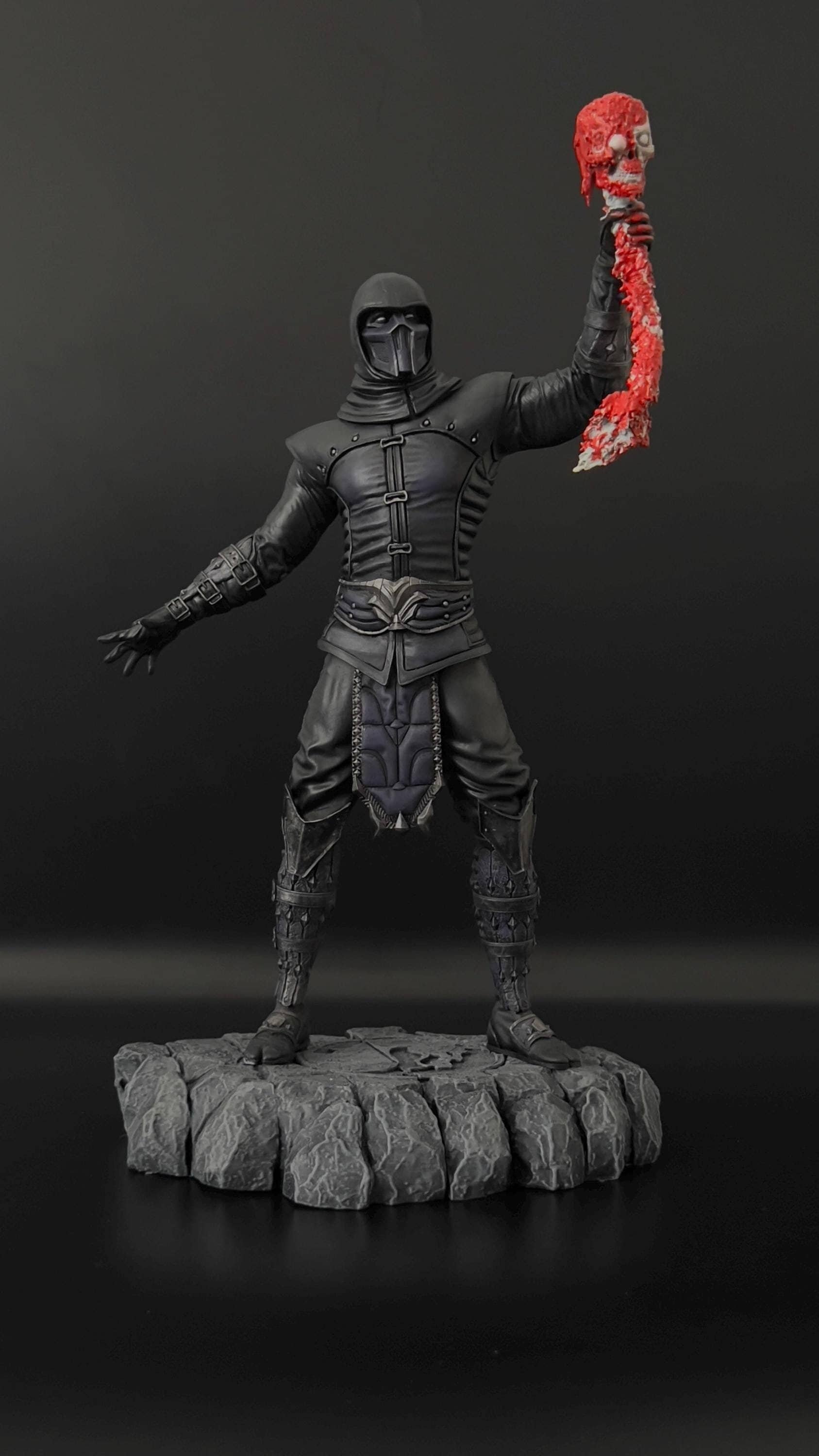 ハンドメイド 25 cm Noob Saibot モータルコンバット フィギュア – 3D
