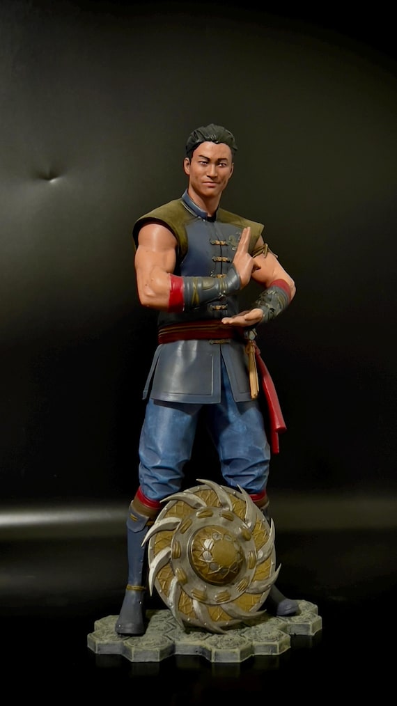 Kung Lao Figure - Handmade 3d-printed Mortal Kombat Collectible