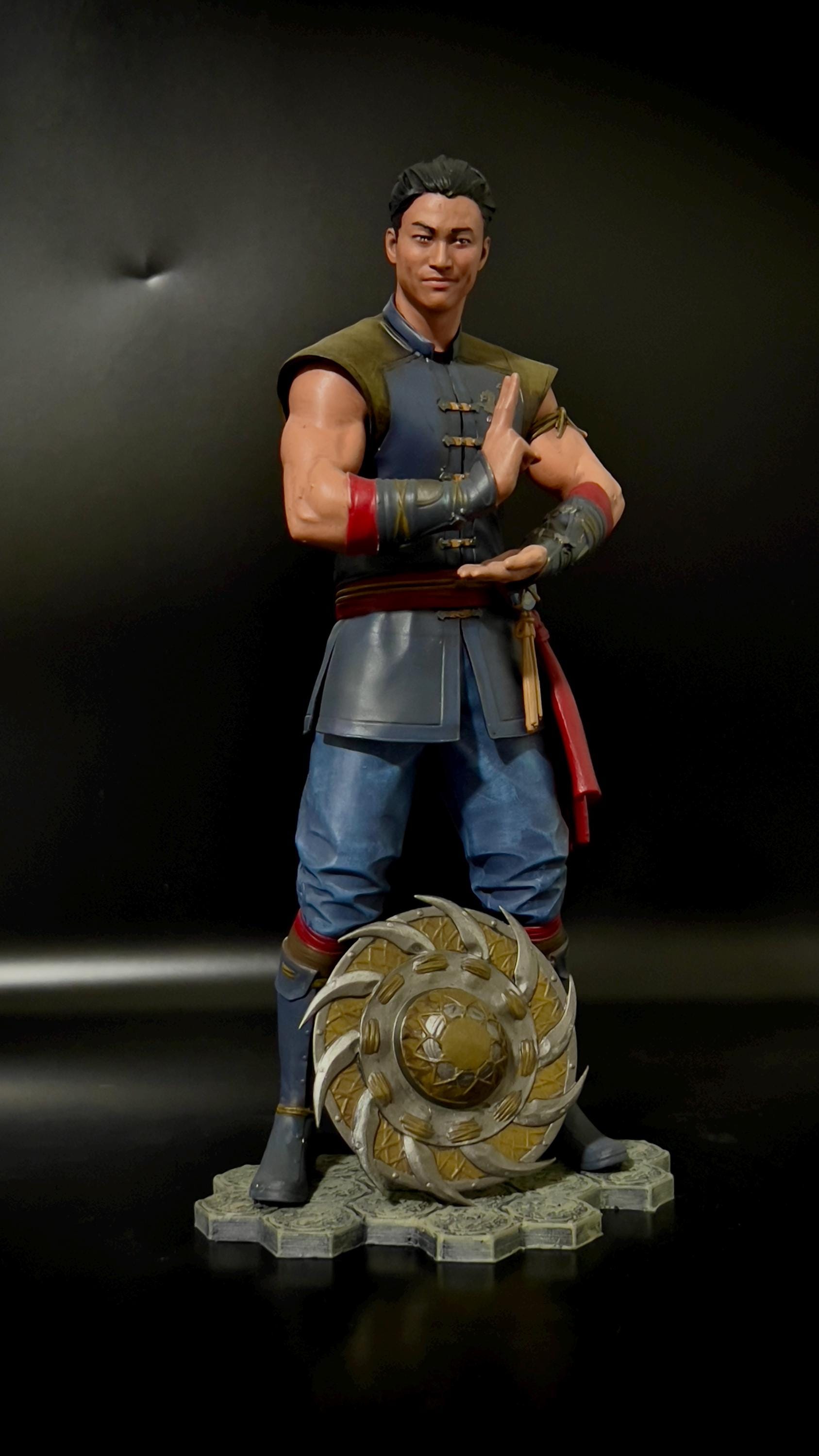 モータルコンバット Kung Lao フィギュア Kung Lao Figure - Handmade 3d-printed Mortal Kombat Collectible