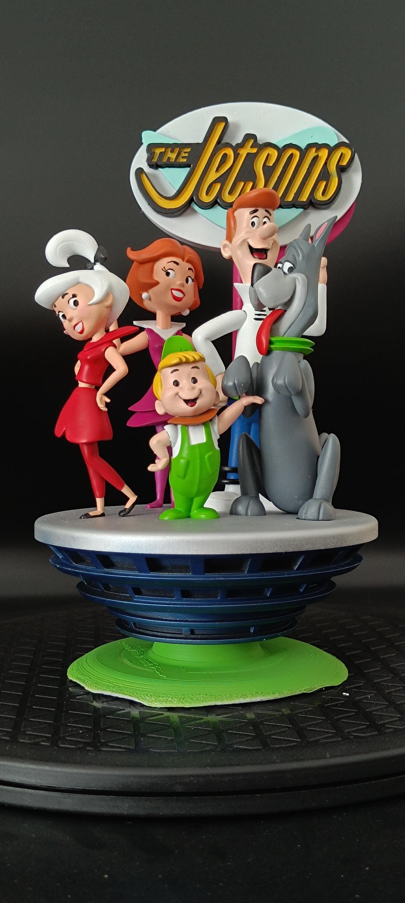 宇宙家族ジェットソン 3Dプリントフィギュア - 手描きの90年代漫画 宇宙家族ジェットソン 3Dプリントフィギュア - 手描きの90年代漫画
