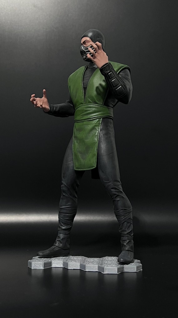 手作り 3D プリント爬虫類フィギュア：モータル コンバット 1995 映画