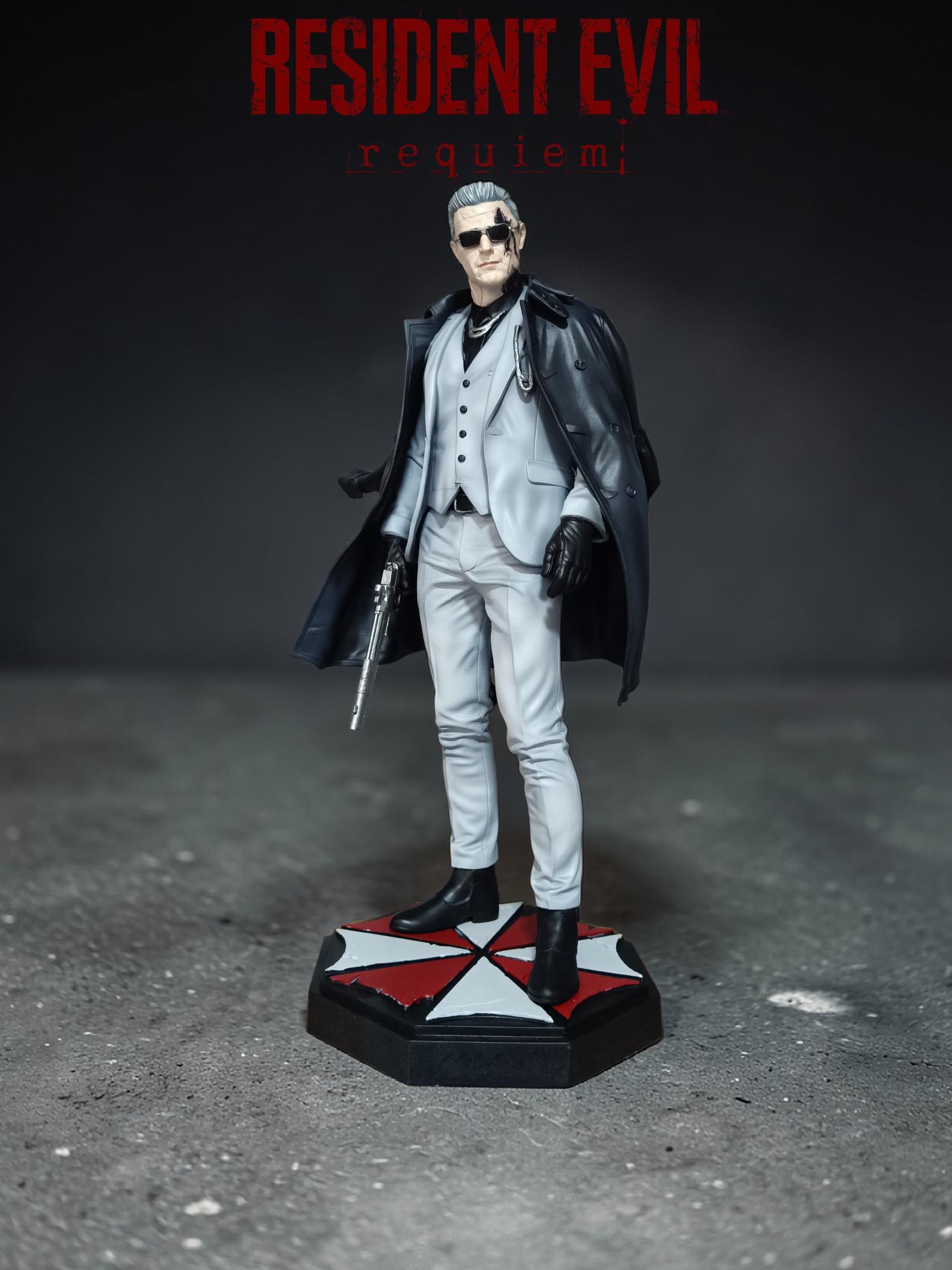 レコレコ レクイエム ゼノ 1/6カスタム2 ゼノ バイオハザード9 レクイエム フィギュア – 高さ30cm 手描き樹脂製