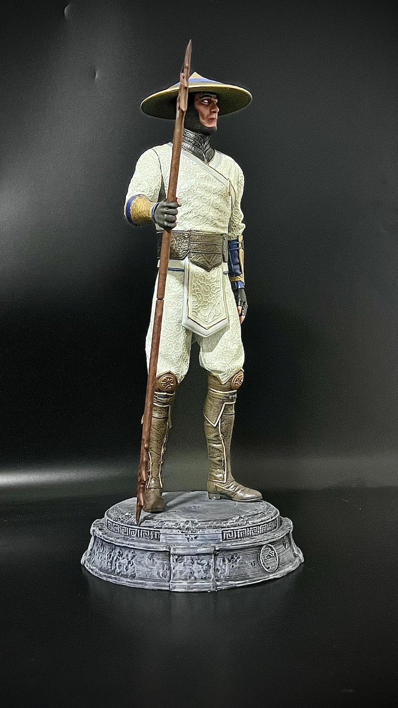 Handmade 3d-printed Raiden Figure – Iconic Mortal Kombat Character, 30 ...