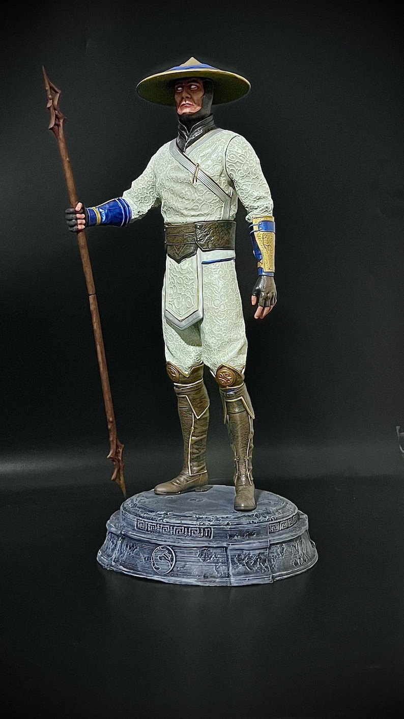 Handmade 3d-printed Raiden Figure – Iconic Mortal Kombat Character, 30 ...