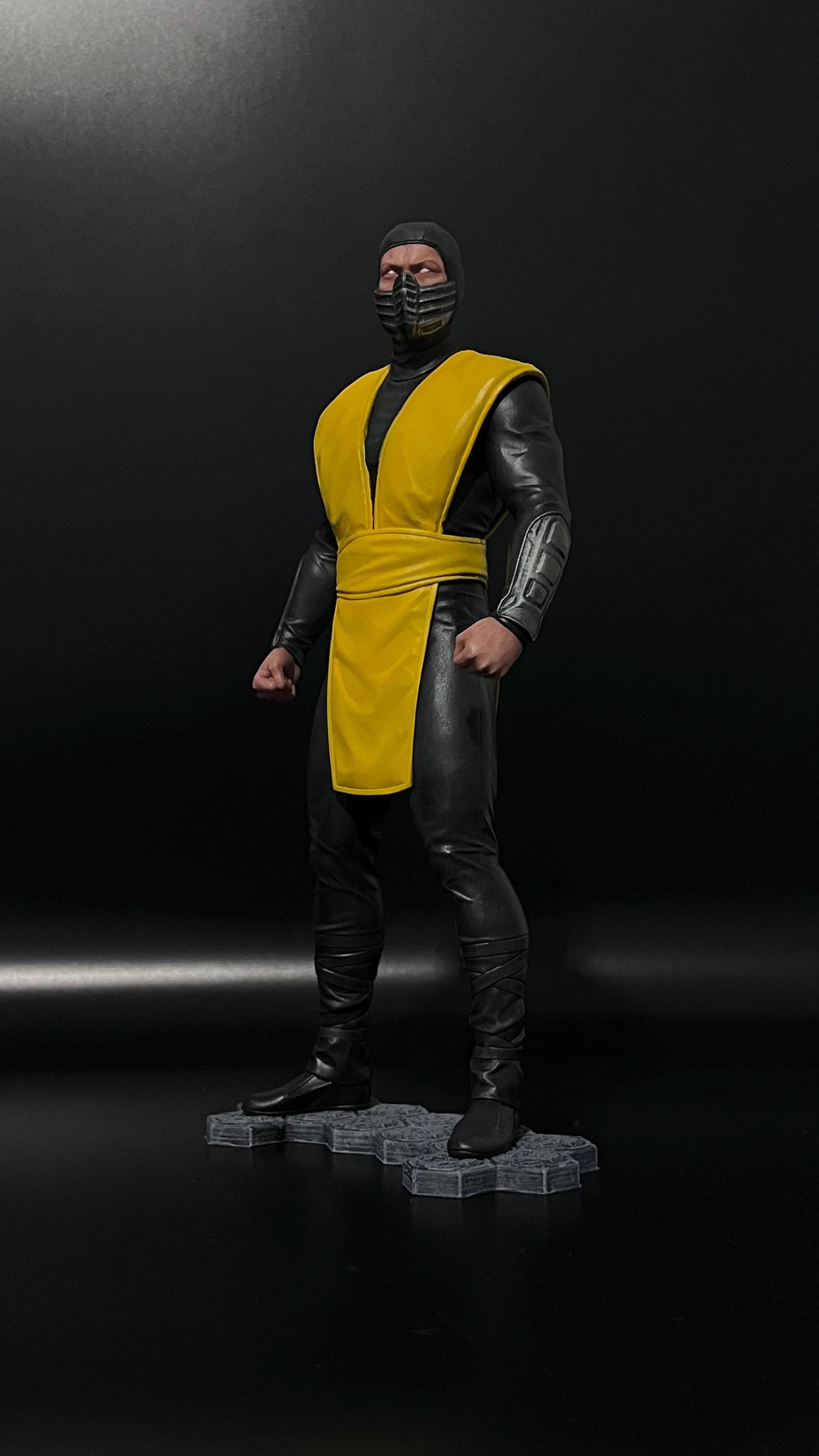 Another small progress on a Scorpion (Mortal Kombat 1995
