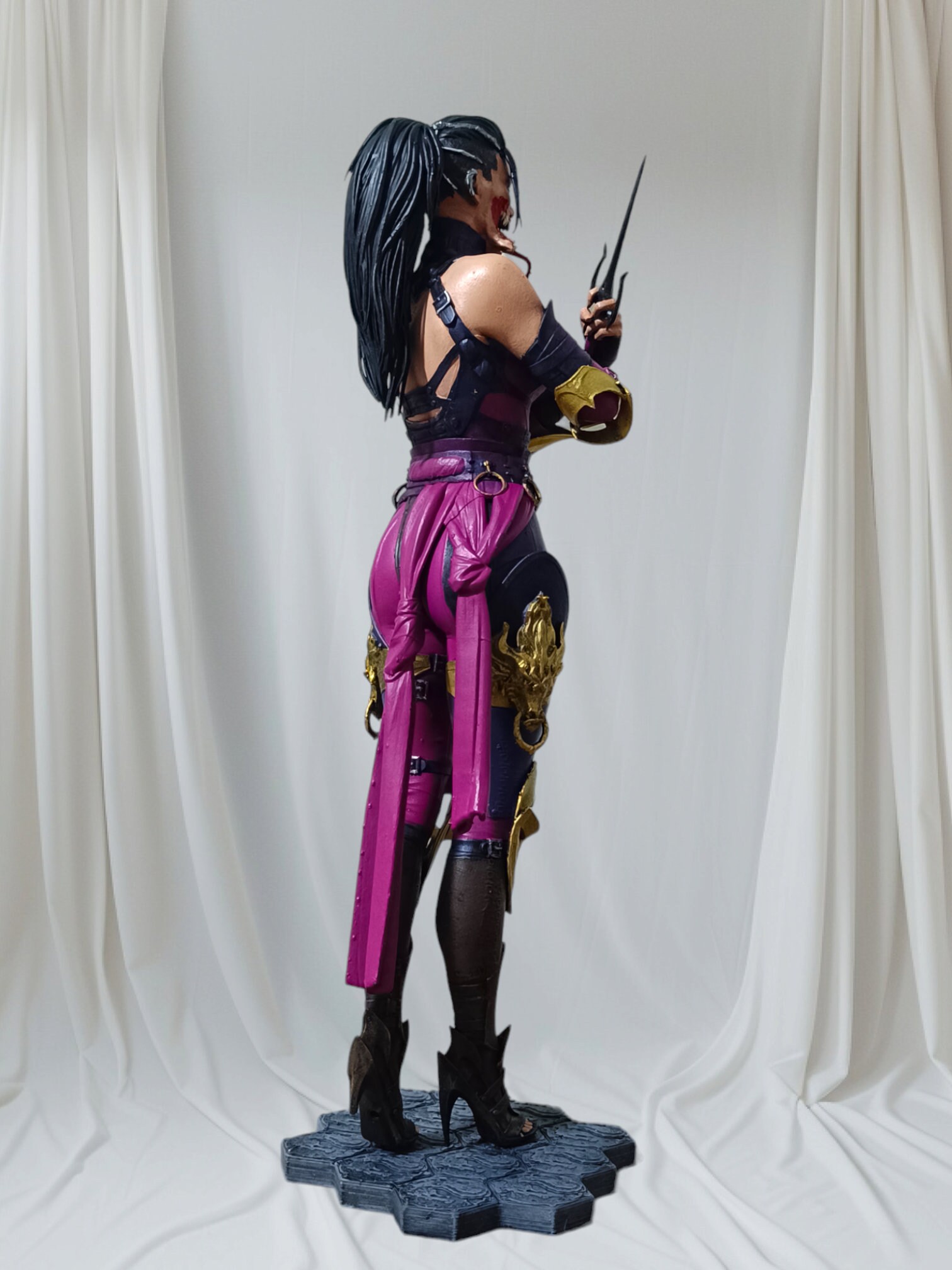 MORTAL KOMBAT 1992 Mileena Kitana and jade set X3 figures games gi joe 3 3/4 EUR 119,00 - ES