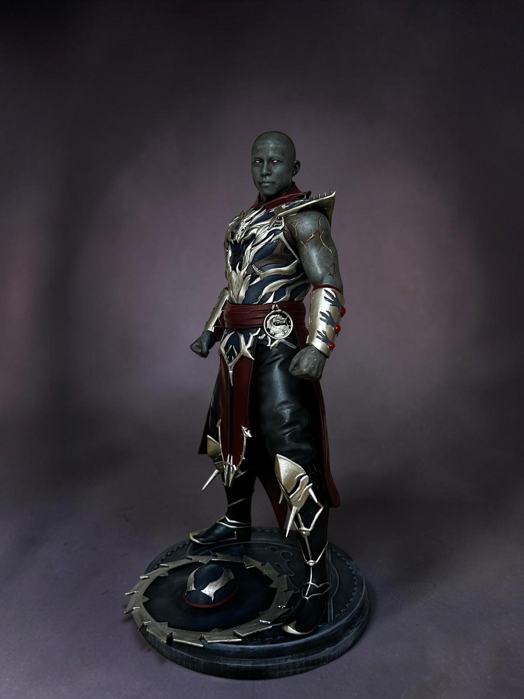 Mortal Kombat Revenant Kung Lao Figure – 25cm Handmade 3D Printed Mortal Kombat Revenant Kung Lao Figure – 25cm Handmade 3D Printed