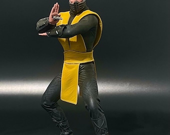 Handmade Scorpion Figure - Mortal Kombat 1995 Movie Collectible