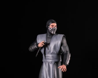 "Mortal Kombat - Rauchfigur aus dem Jahr 1995 - handgefertigte 25-cm-Sammelfigur."