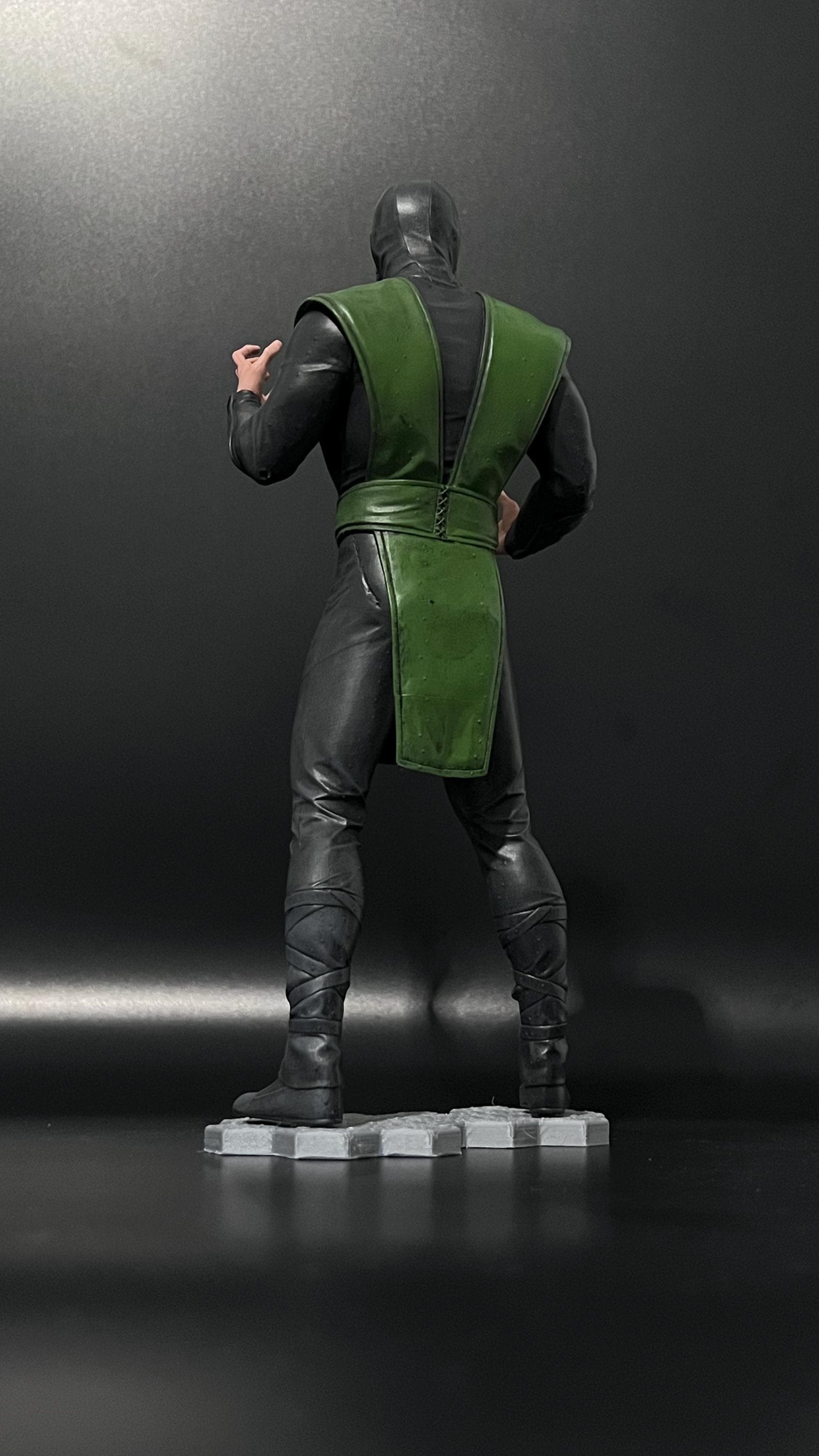 Handmade 3d-printed Reptile Figure - Mortal Kombat Classic