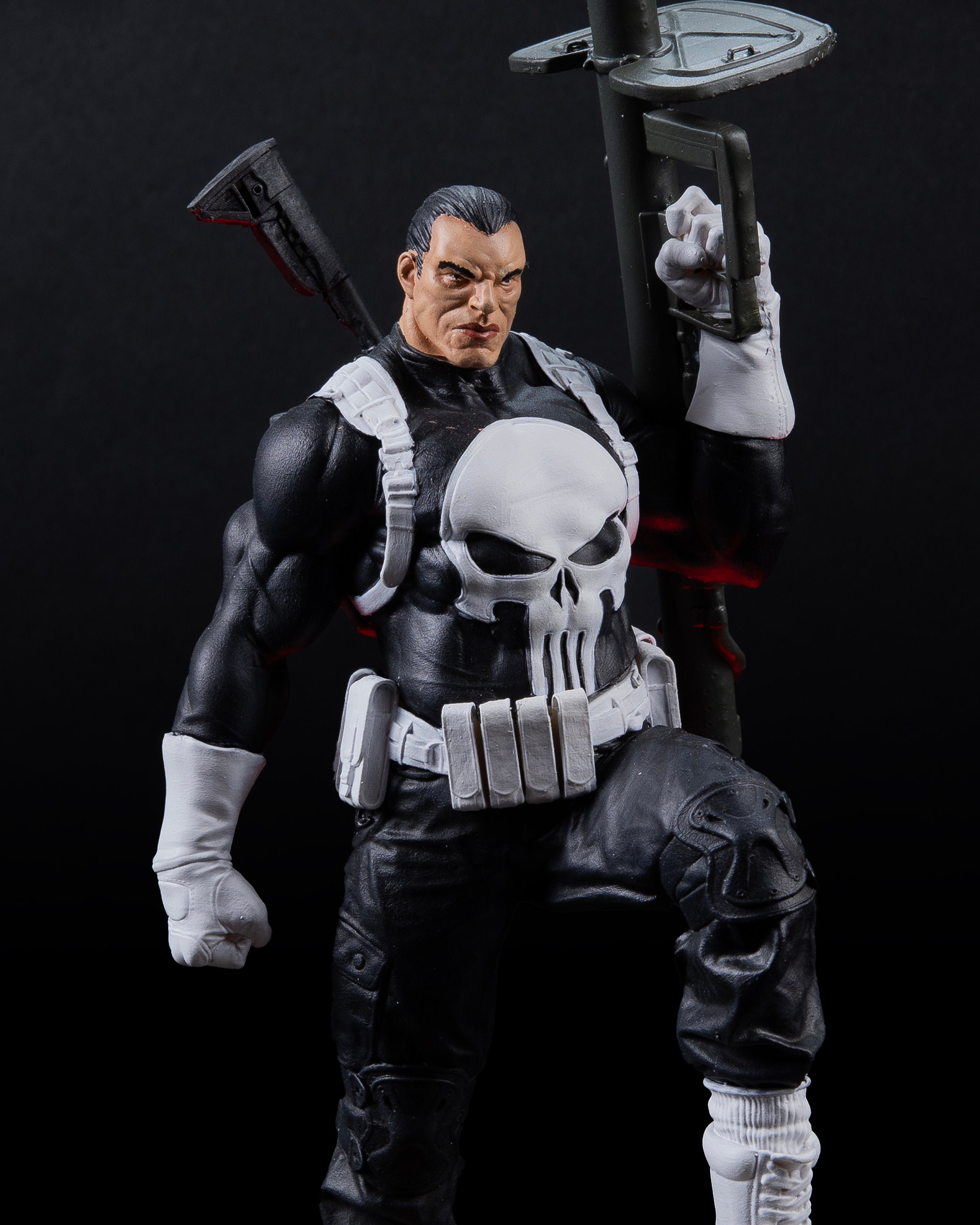 Handcrafted Punisher Figure - Marvel Universe's Ruthless Handcrafted Punisher Figure - Marvel Universe's Ruthless