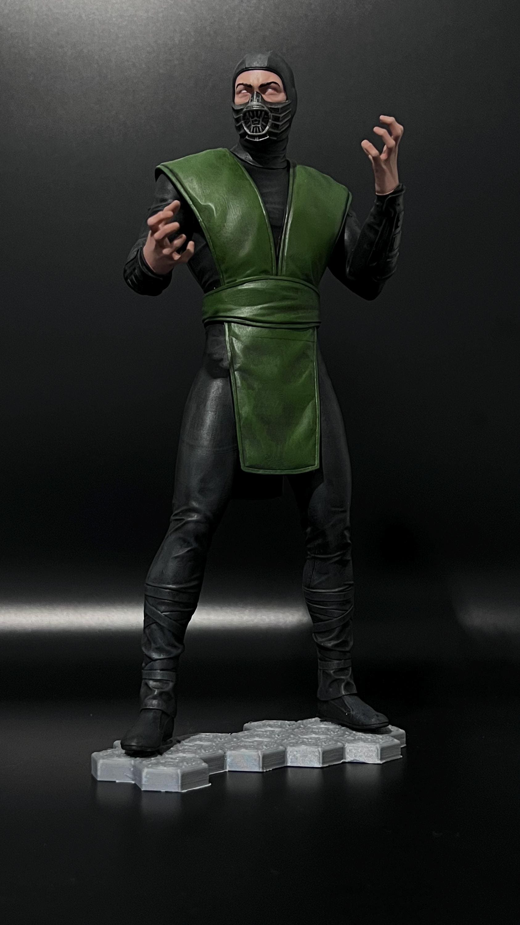 【未開封】Mortal Kombat Klassic Reptile フィギュア Jazwares Mortal Kombat 4
