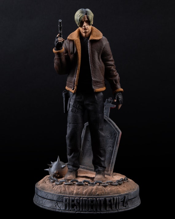 手作りのレオン・スコット・ケネディフィギュア - 人気ゲーム「バイオ