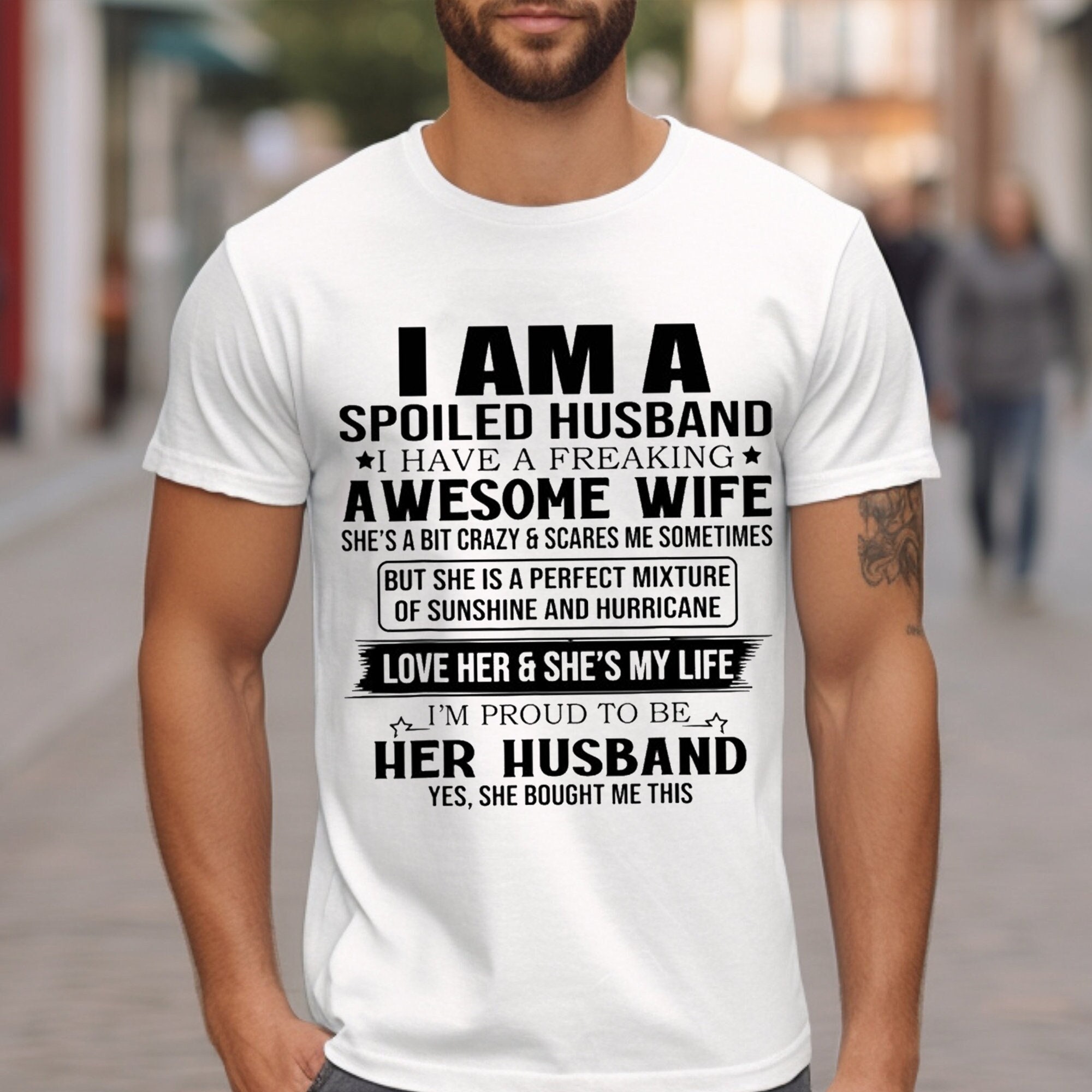 i have an awesome wife t shirt
