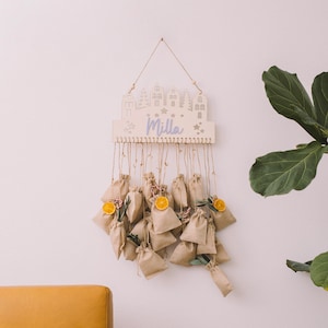 Personalized children's advent calendar | Advent calendar with name | Advent calendar for children to fill | DIY advent calendar