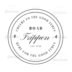 Road trippen svg, t-shirt de voyage, road trip svg, fichier vector cut cricut, silhouette, pdf png jpg svg, décalcomanie, autocollant.
