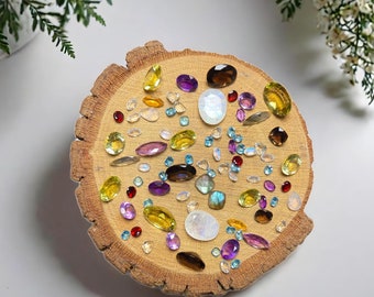 Facettierte Halbedelstein Lot, 100 Karat Schmuckherstellung, natürliche Kristallperlen Liefert