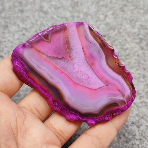 Pink Agate Geode Slice, Agate Coaster, Healing Gemstone Gift, Table Decor, Agate Gemstone, Coasters, Gift For Unisex, Boho Love Gift For Him