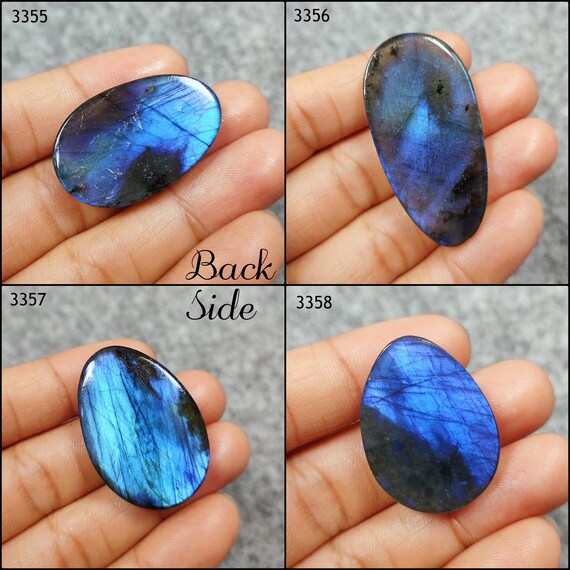 高品質　ラブラドライト　カボション　ルース 高品質】ホワイトラブラドライト カボション ドロップ | Preferito