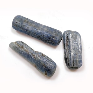 3 Pcs Natural Kyanite Wand / Kyanite Crystal / Polished Kyanite / Kyanite Polished / Polished Kyanite Crystal / Raw Kyanite / Kyanite Stone