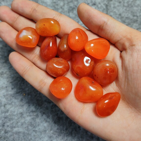 Carnelian Stone, Carnelian Crystal, Polished Carnelian Tumbled
