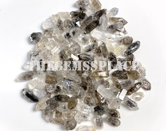 Natural Herkimer Diamond Crystals- Raw Herkimer Diamond Loose Gemstones, Terminated Herkimer Diamond, Herkimer Diamond, Herkimer Crystal