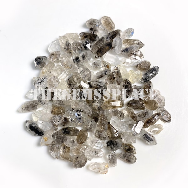 Natural Herkimer Diamond Crystals- Raw Herkimer Diamond Loose Gemstones, Terminated Herkimer Diamond, Herkimer Diamond, Herkimer Crystal
