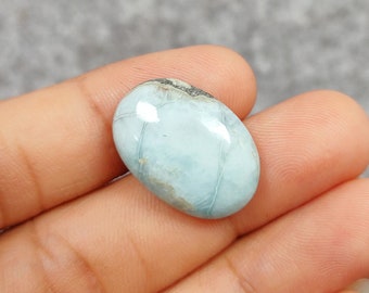 Larimar, Natural Larimar Loose Gemstone, Genuine Larimar, Blue Larimar, Genuine Larimar, Wire Wrap Cabs, Jewelry Making Gems