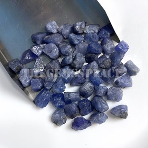 Natural Tanzanite Raw Gemstone Lot, Natural Tanzanite For Jewelry Making Supplies, Wholesale Tanzanite Rough Loose Gemstone image 1