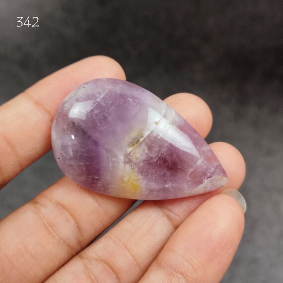 Naturale Pietra Lunare Arcobaleno Pera Cabochon 9x6 MM