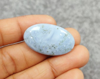 Natural Blue Opal Cabochon, Healing Owyhee Blue Opal Cabochon Gemstone, Bulk Blue Opal Cabochon Gemstone Lot For Jewelry Making