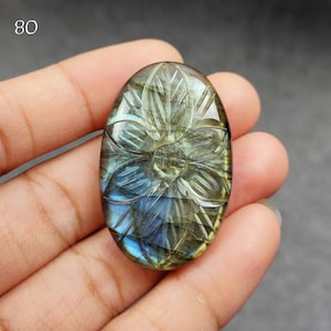 Naturlig labradorit snidad cabochon, handsnidad labradoritkristallblandning former lösa ädelstenshytter, trådlindningssten, cabochoner 80