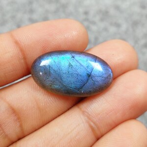 100% Natural Labradorite Gemstone/ Labradorite Oval Cabs/ AAA Wholesale Blue Labradorite Stone/ For Craft Supplies