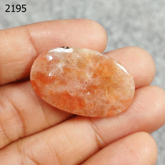 Sunstone Crystal, Sunstone Cabochon, Beautiful Sun Stone, Orange