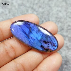 100% Natural Labradorite Gemstone/ Labradorite Oval Cabs/ AAA Wholesale Blue Labradorite Stone/ For Craft Supplies