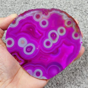 Agate Coaster, Gemstone Coasters, Rock Coaster, Agate Slice Coaster, Drink Coaster, Mother&#39;s Day, Housewarming Gift, Mother in Law Gift